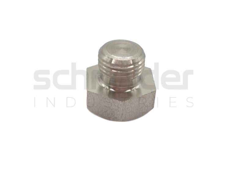 Hexagon plug, DN6 G PN100 1.4404