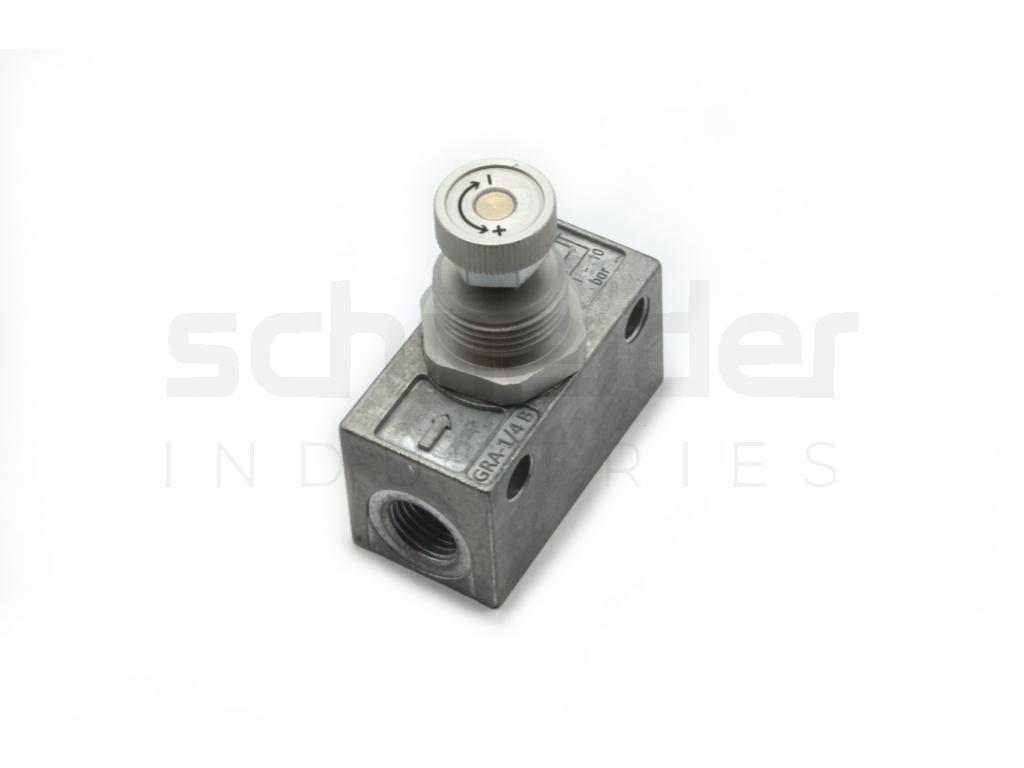 Throttle check valve, GRA-1/4-B