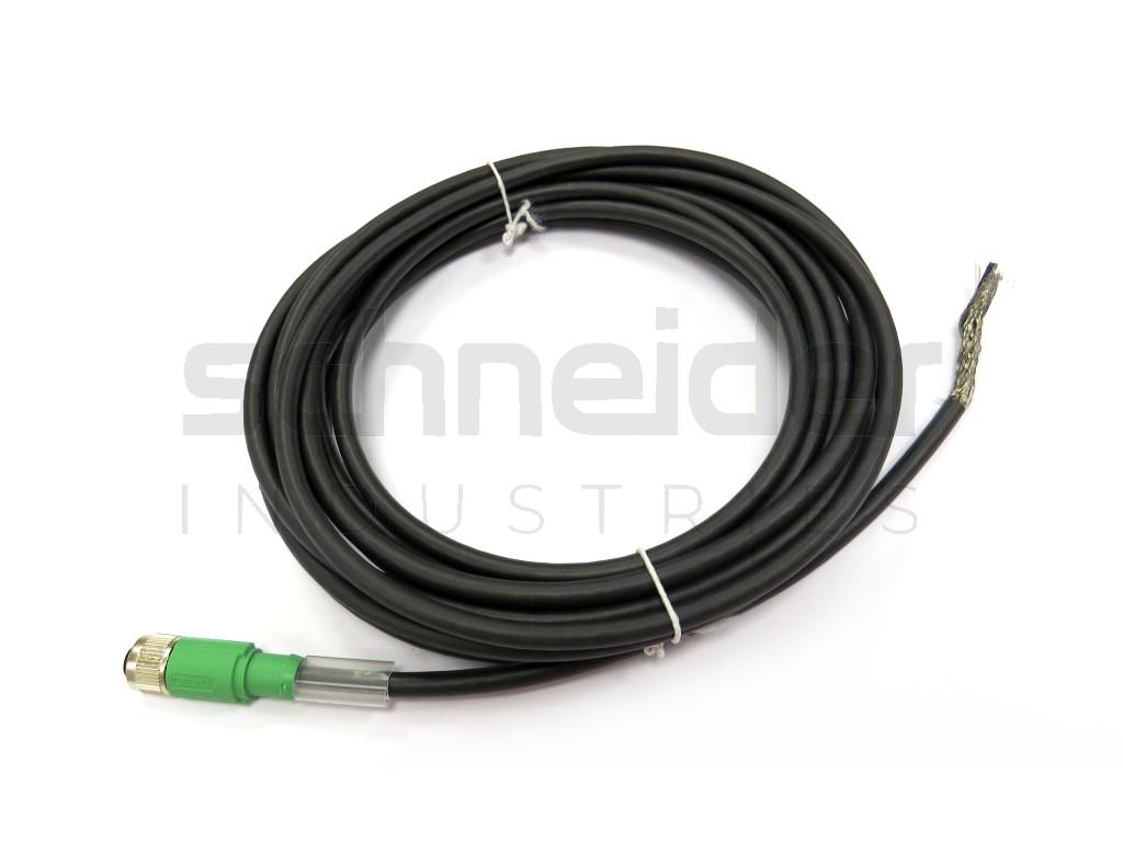 Sensor cable, M12/Open end L=5.0m