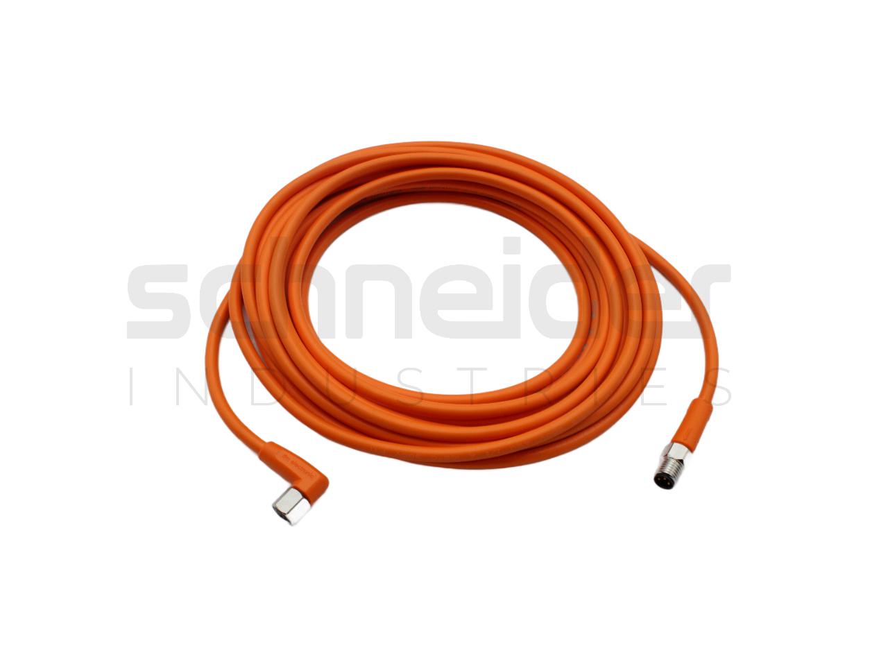 Sensor cable, M8/M8 L=5.0m