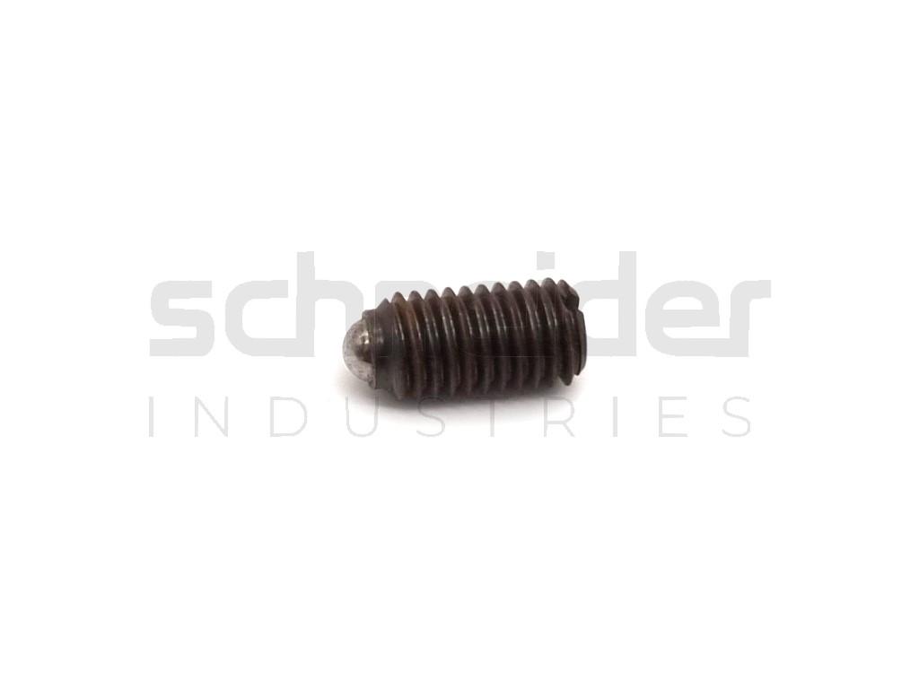 Spring-loaded screw