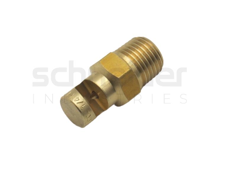 Spray nozzle, 1/4 K 10 Brass