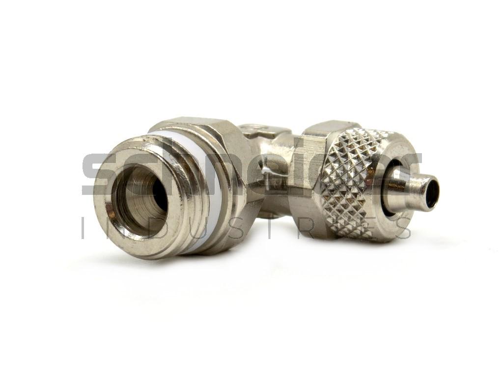Elbow 90 coupl., ext. thread 6/4-G1/4"