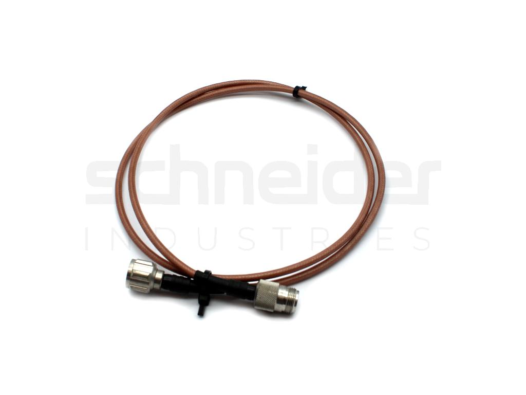 Coaxial cable, 50 Ohm