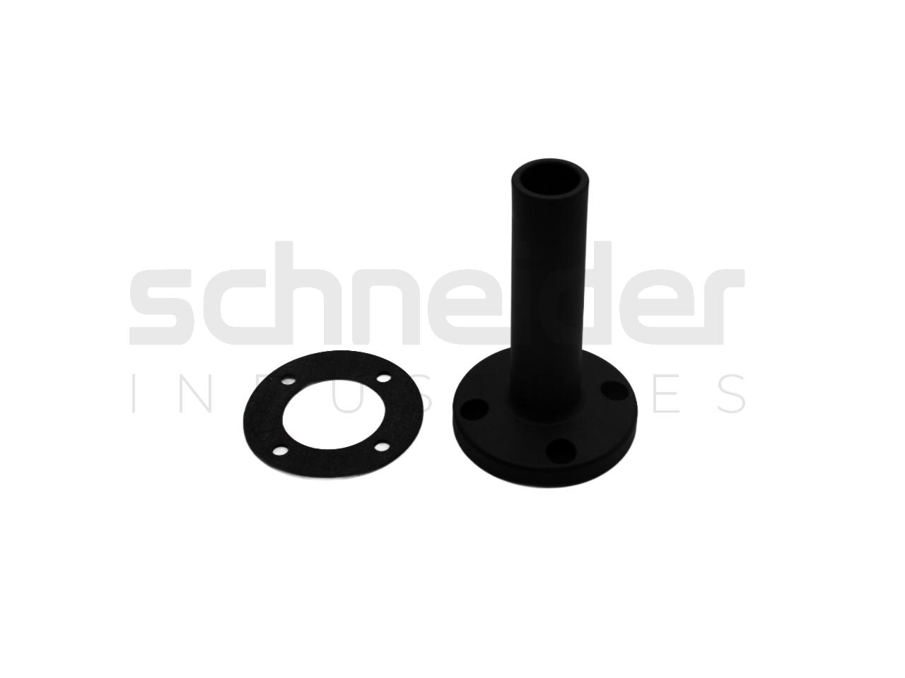 Mounting base, With tube