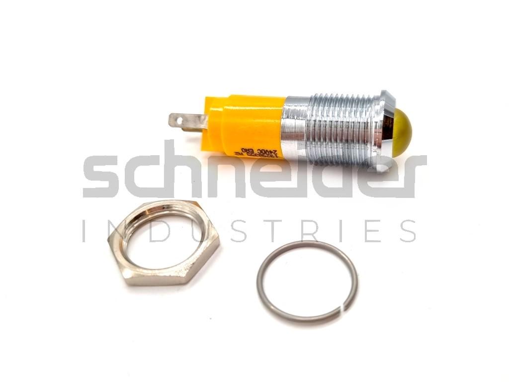 Pilot light, Yellow LED 16mm