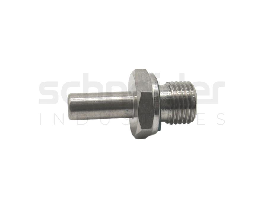 Pipe Adapter 8 - R1/4", RS 08 LREDSY