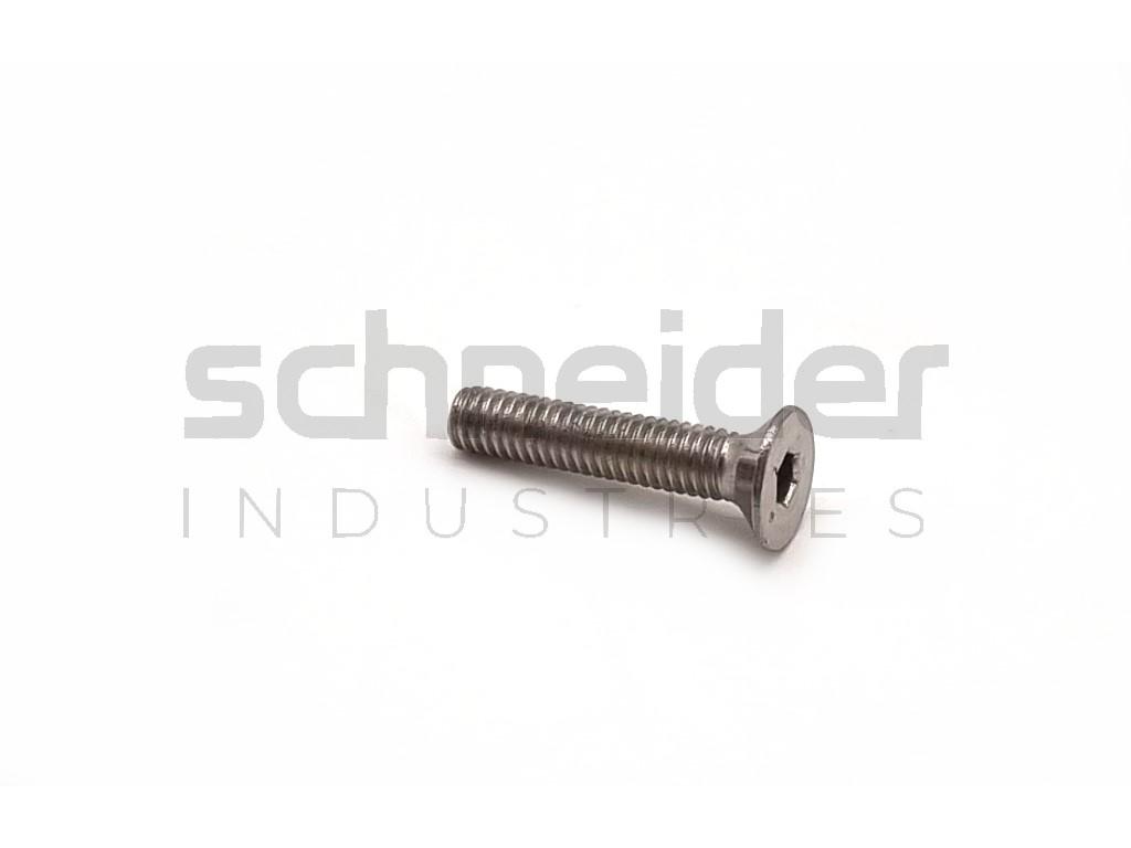 Screw, Hex socket Flat M4x20 A4