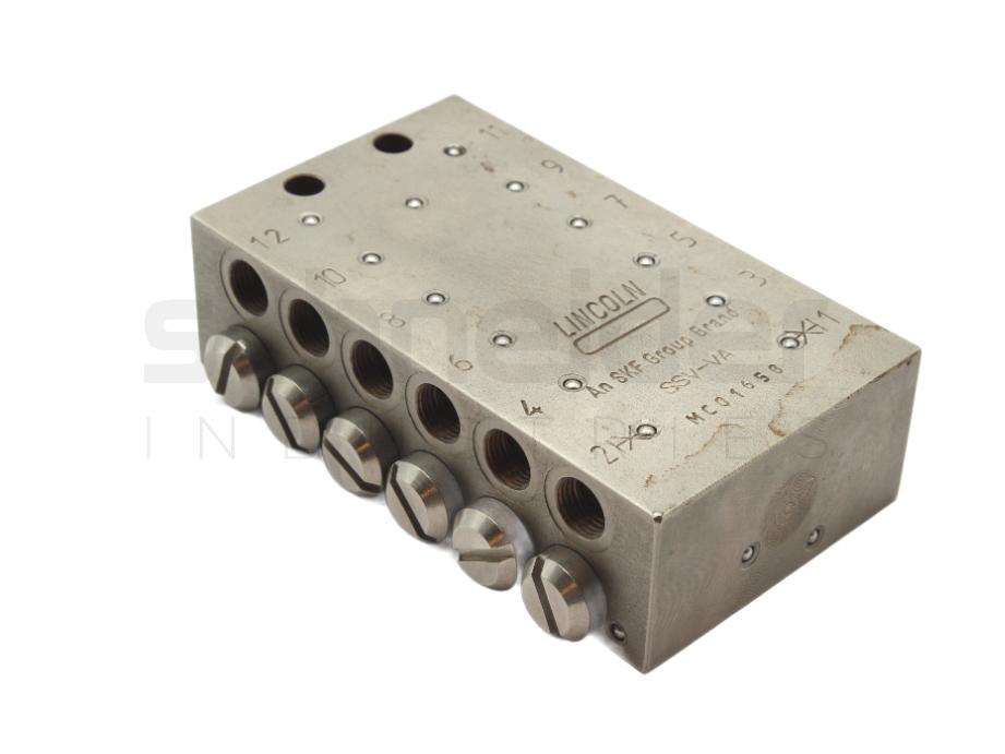 Lubricant distributor, SSV 12-VA