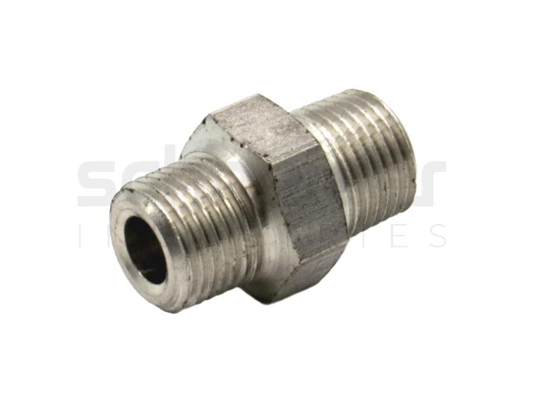 Nipple, DN6 R PN100 1.4436