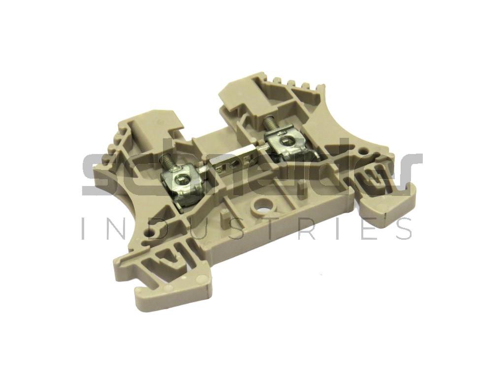 Terminal, 1-level 2.5mm2 Dark beige