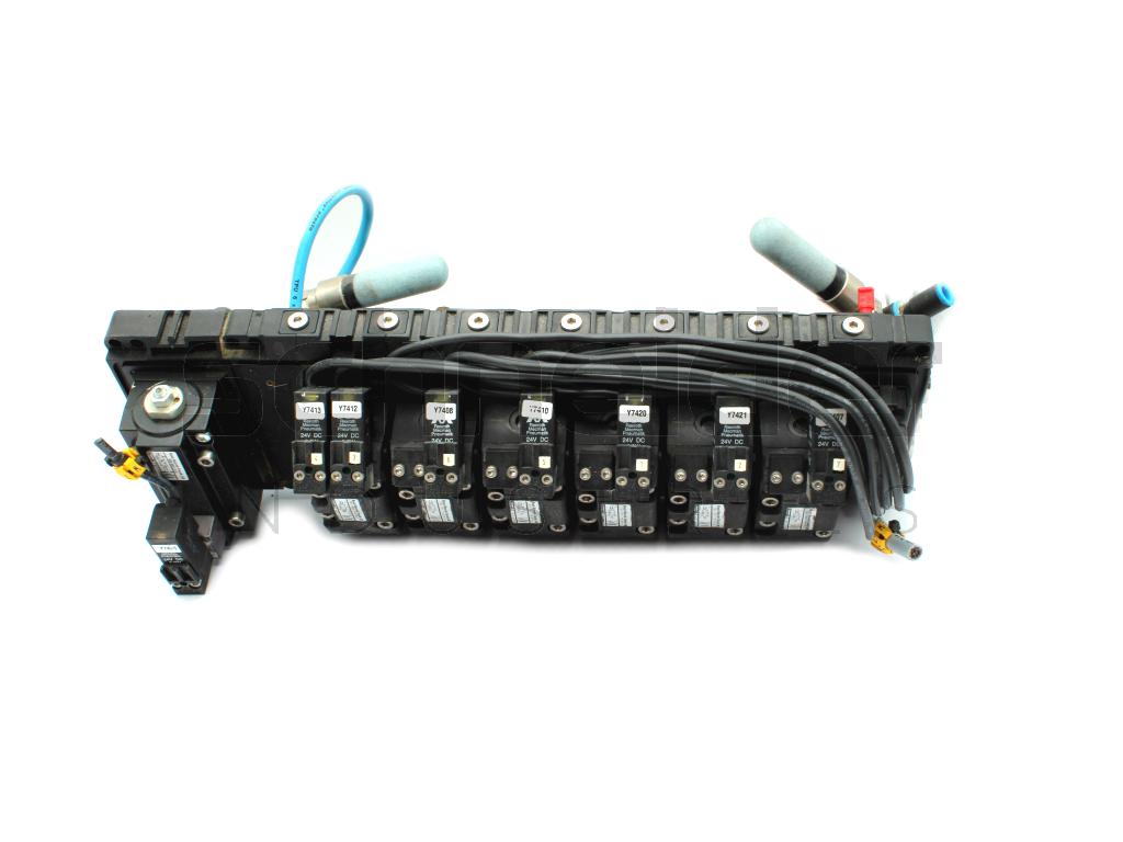 Pneumatic Solenoid Valve, 6 panel