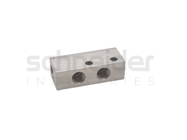 Junction block, Aluminium 4 Way