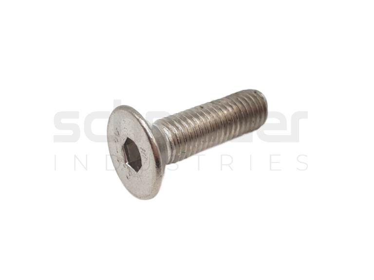 Screw, Hex socket Flat M8x30 A4