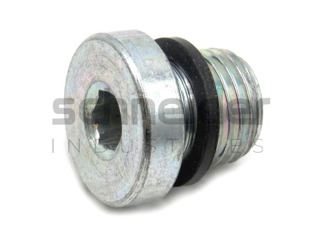 Plug, G1/4" Steel NBR