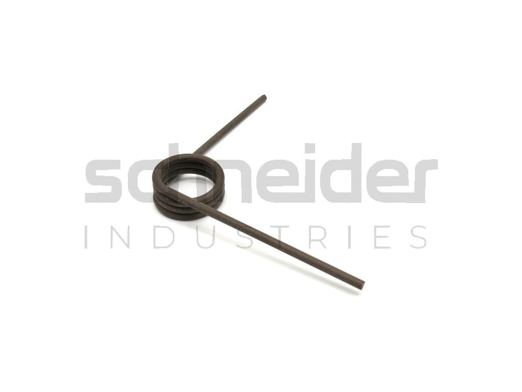 Torsion spring, 1.4x11.7x7.18 mm