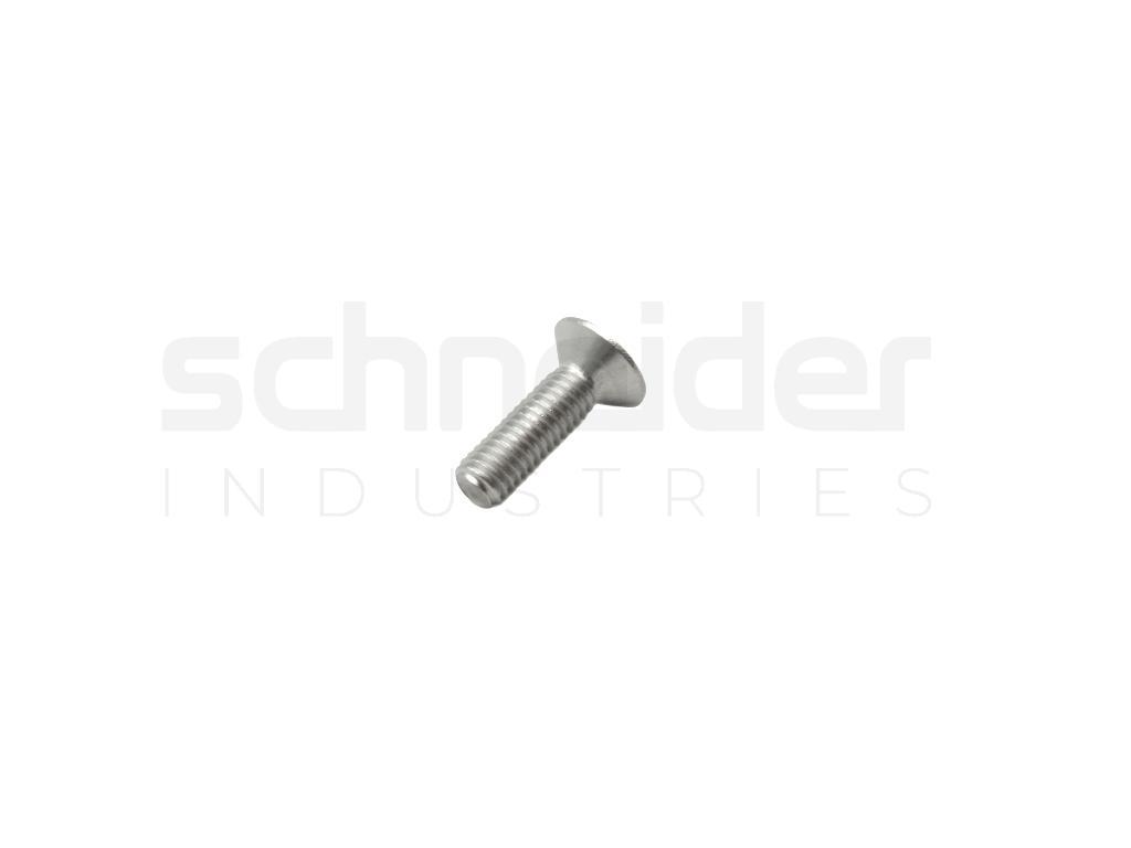 Screw, Hex socket Flat M6x20 A4