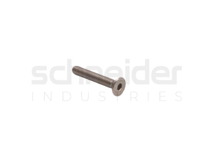 Screw, Hex socket Flat M4x25 A4