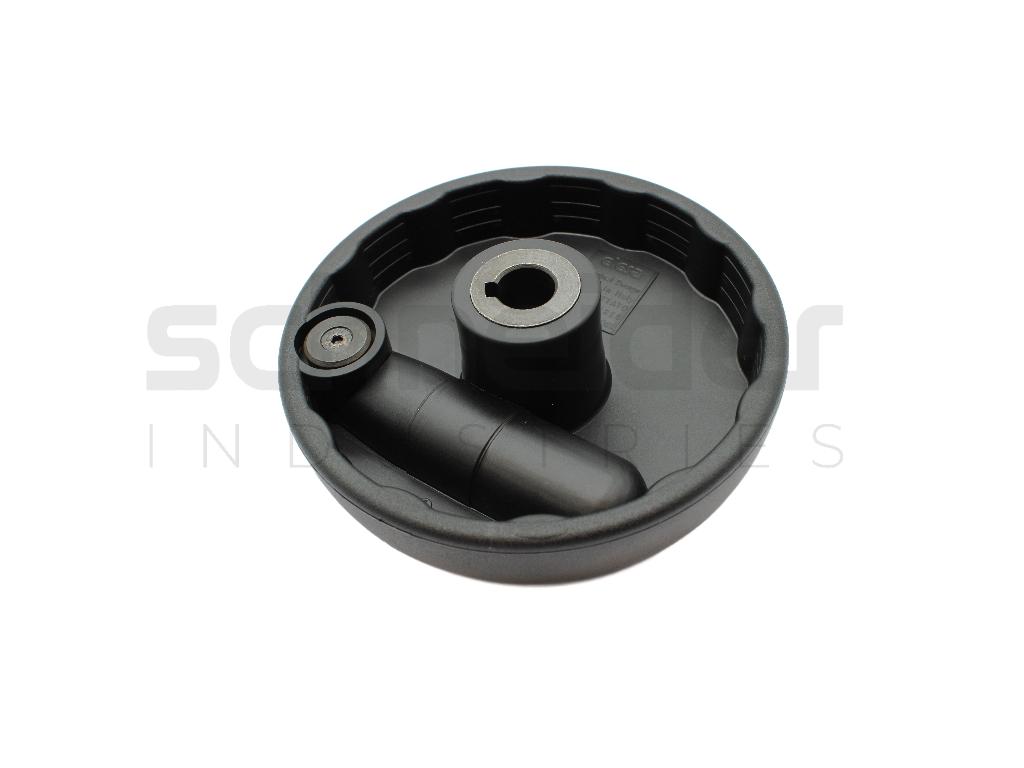 Hand wheel, Fold-away handle