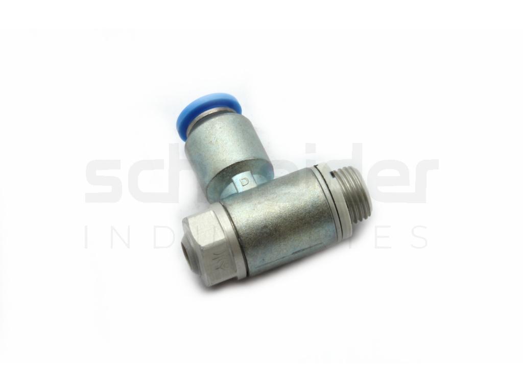 Throttle check valve, GRLA-1/8-QS-6-D