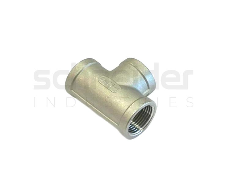 T-Pipe, Int. Thread, 1" NPT, 150