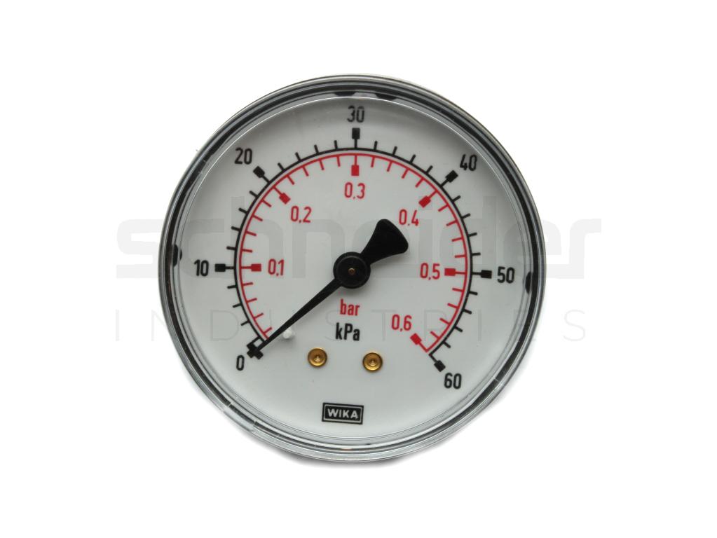 Pressure gauge, 2041 0.0 - 0.6bar