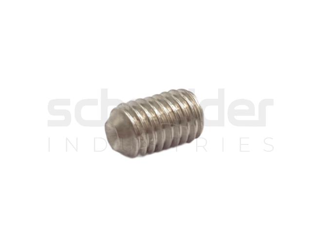 Set screw, Cup end ISO4029 M6x10mm A4