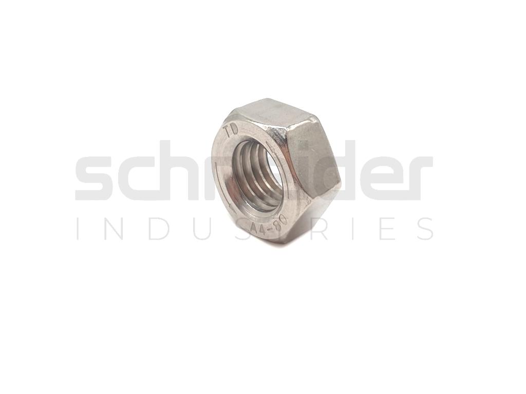 Nut, DIN934 M12 A4 80