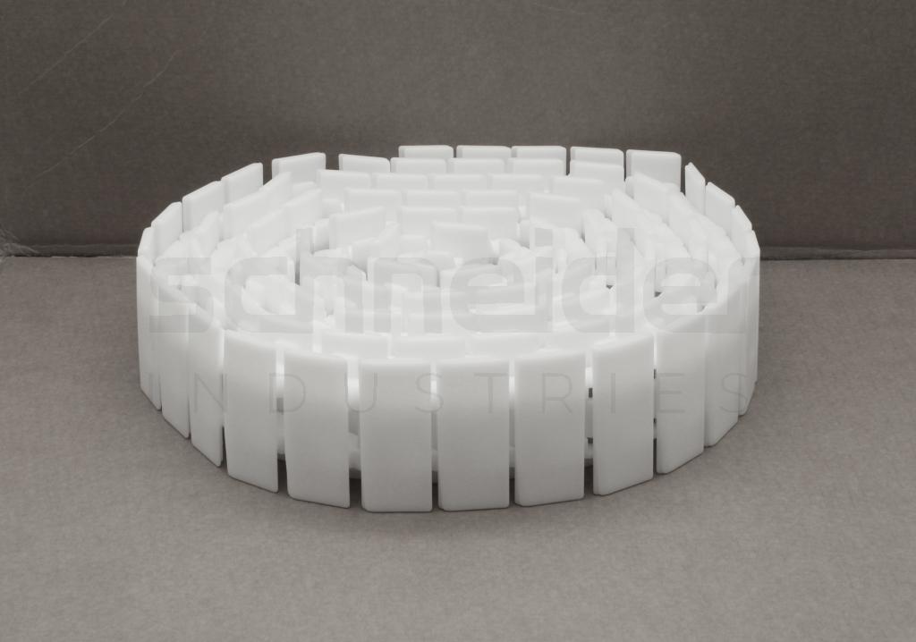 Flat conveyor chain VF80 R=500 L=3M SMOOTH