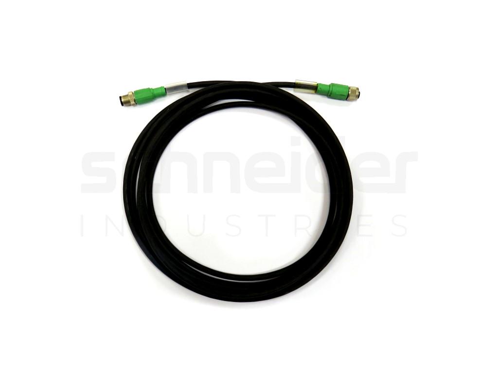 Sensor cable, M12/M12 L=4.0m