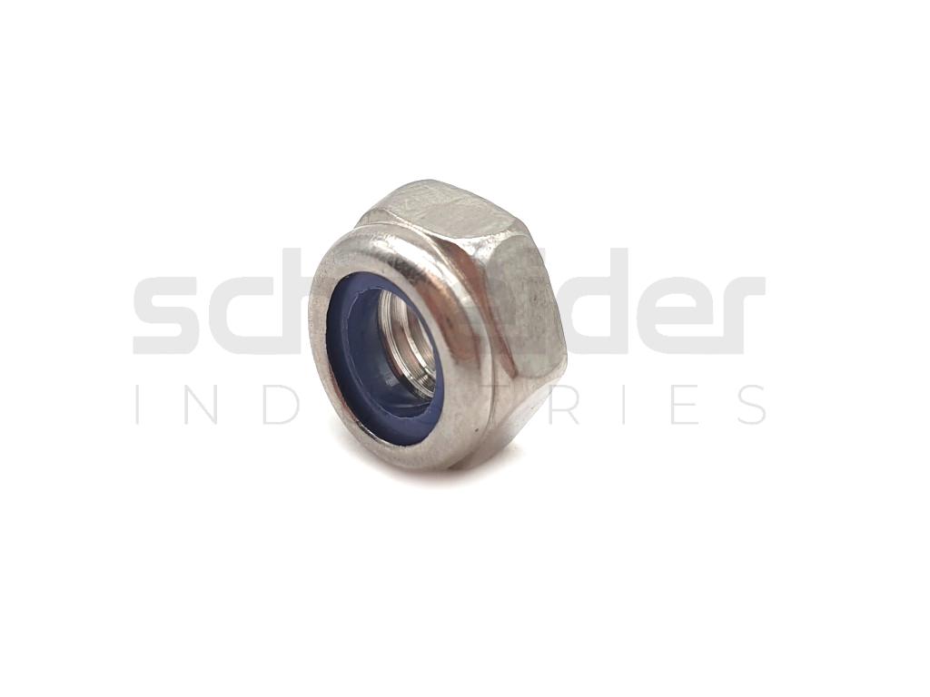 Lock nut, M6 DIN985 A4 80