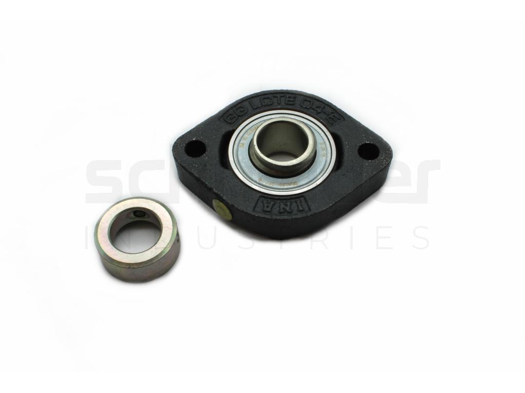 Flange bearing housing unit