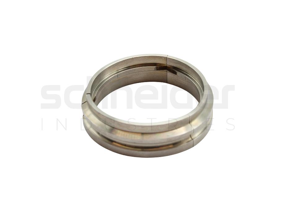 Support ring with groove
