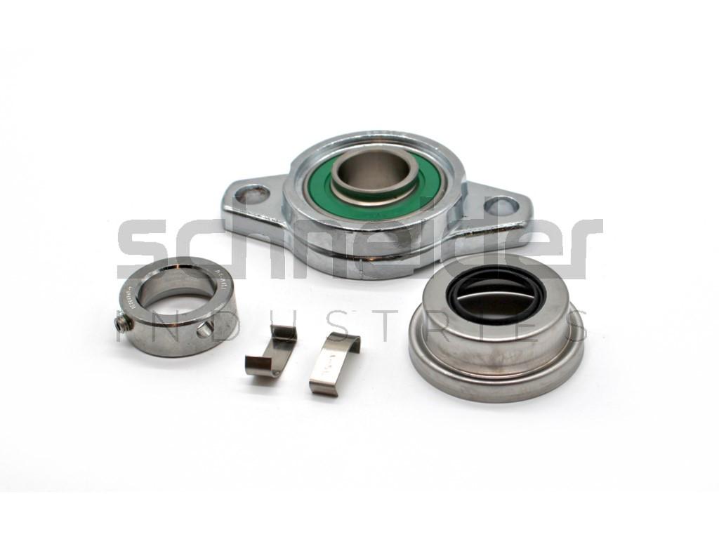 Flange bearing, MUFLC 20.00/10.00mm