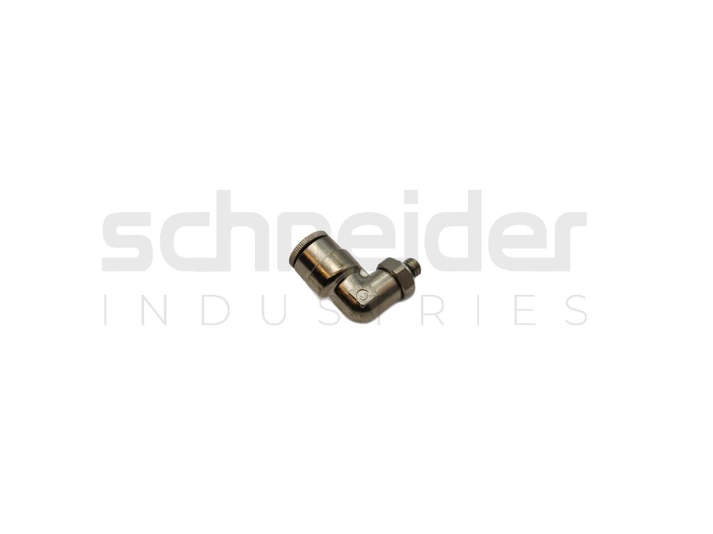 Air coupling, L-fitting 6522 Push-in 6mm