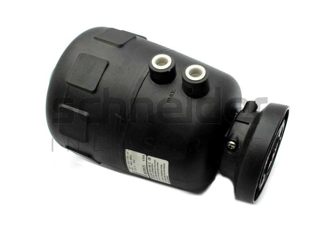 2/2-way ball valve with pneumatic rotary actuator, Type 2050
