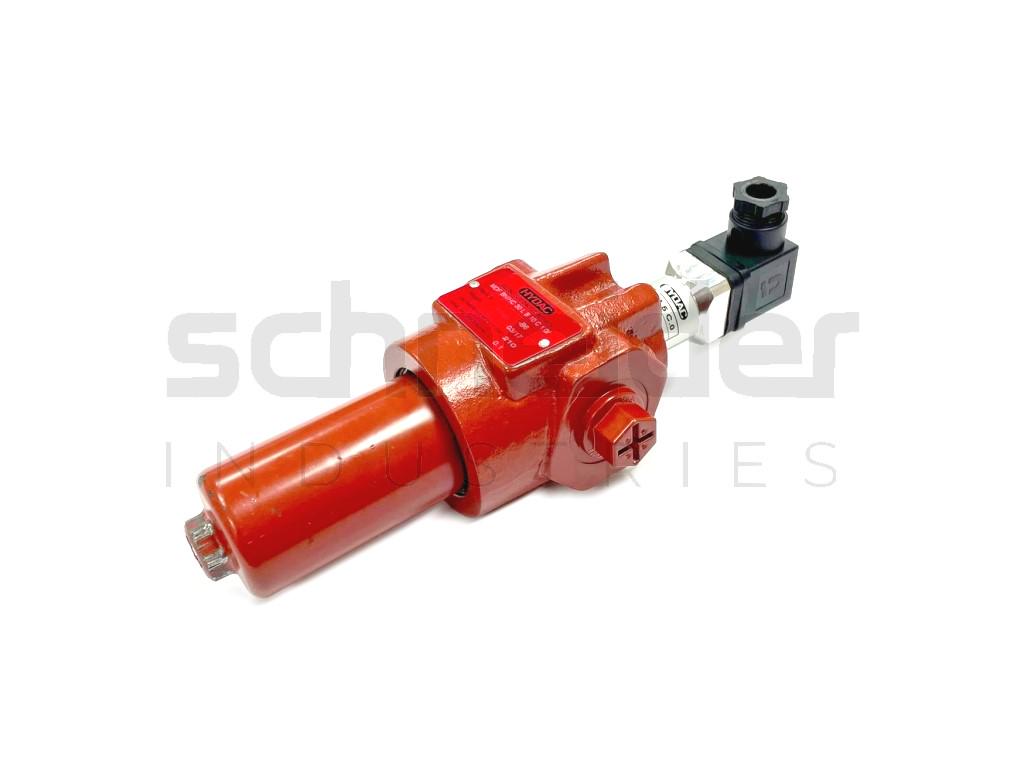 Inline filter, 8 l/min, NBR, Steel