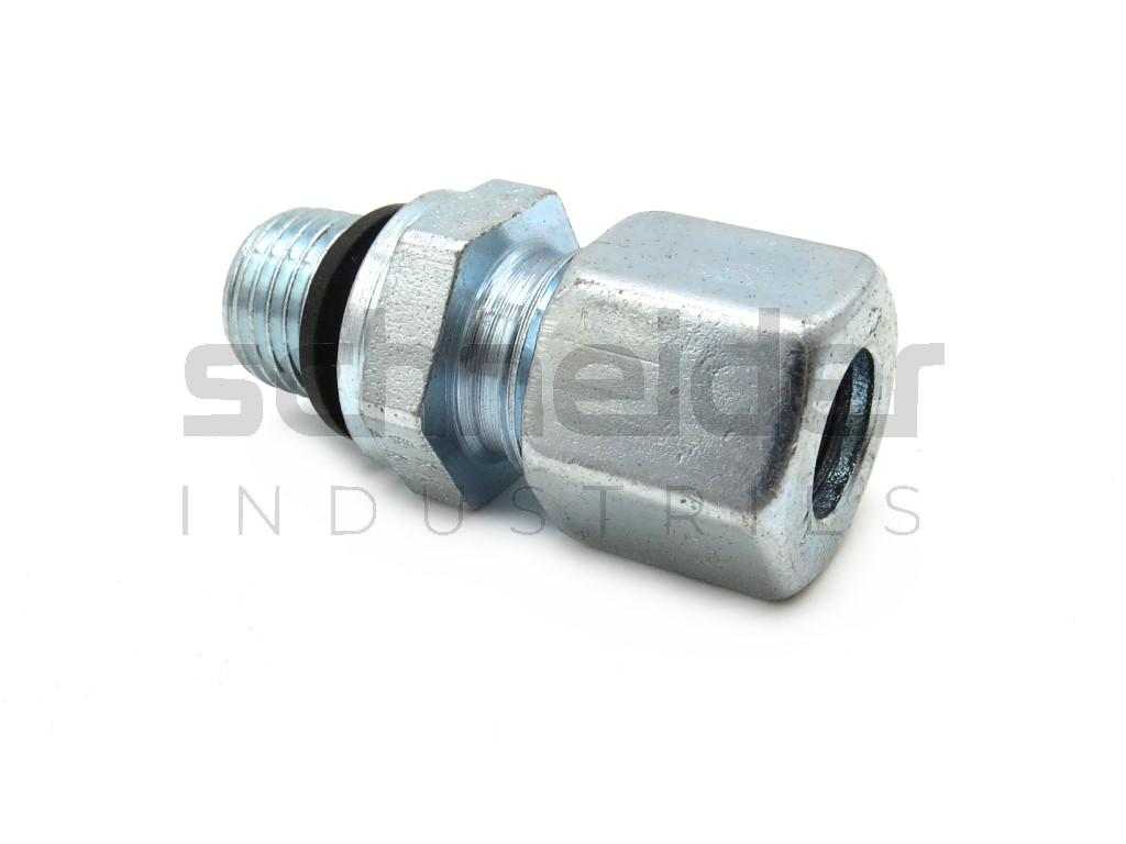 Straight connection, ¼" 10mm
