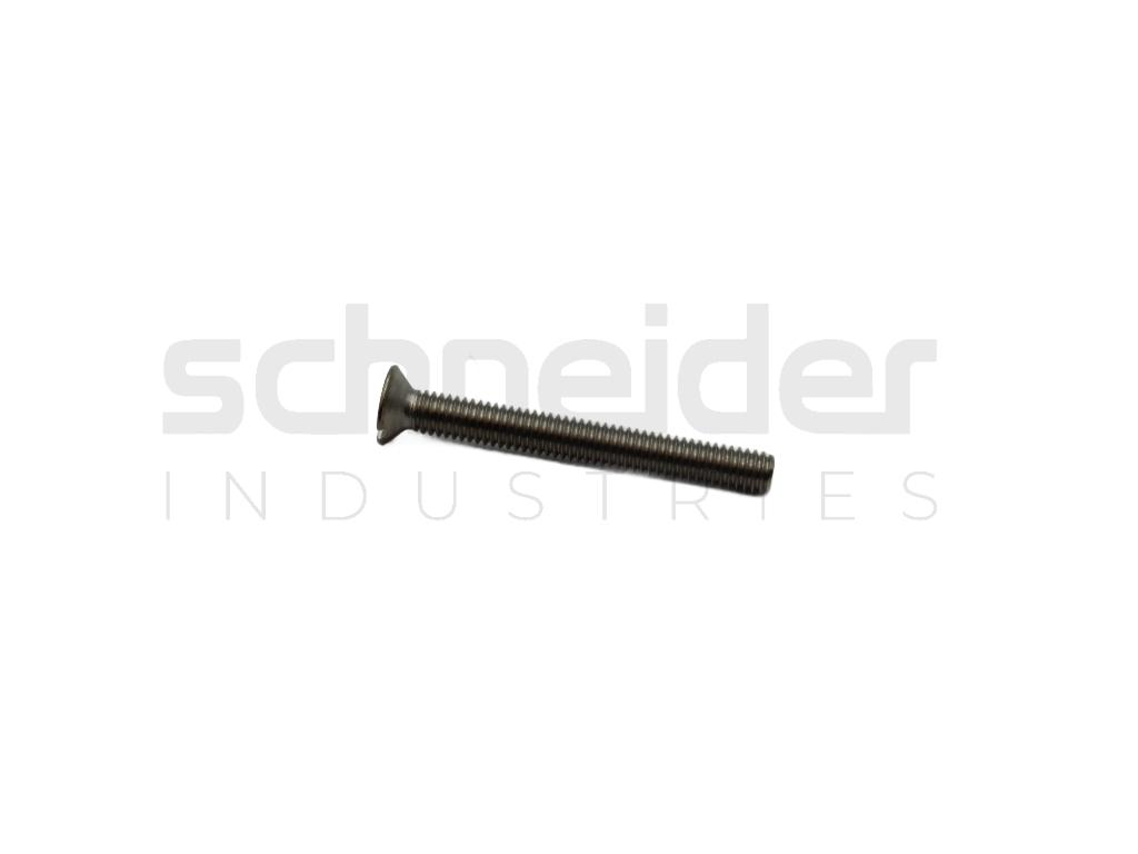 Screw, Slotted Head Flat M4x35 A4