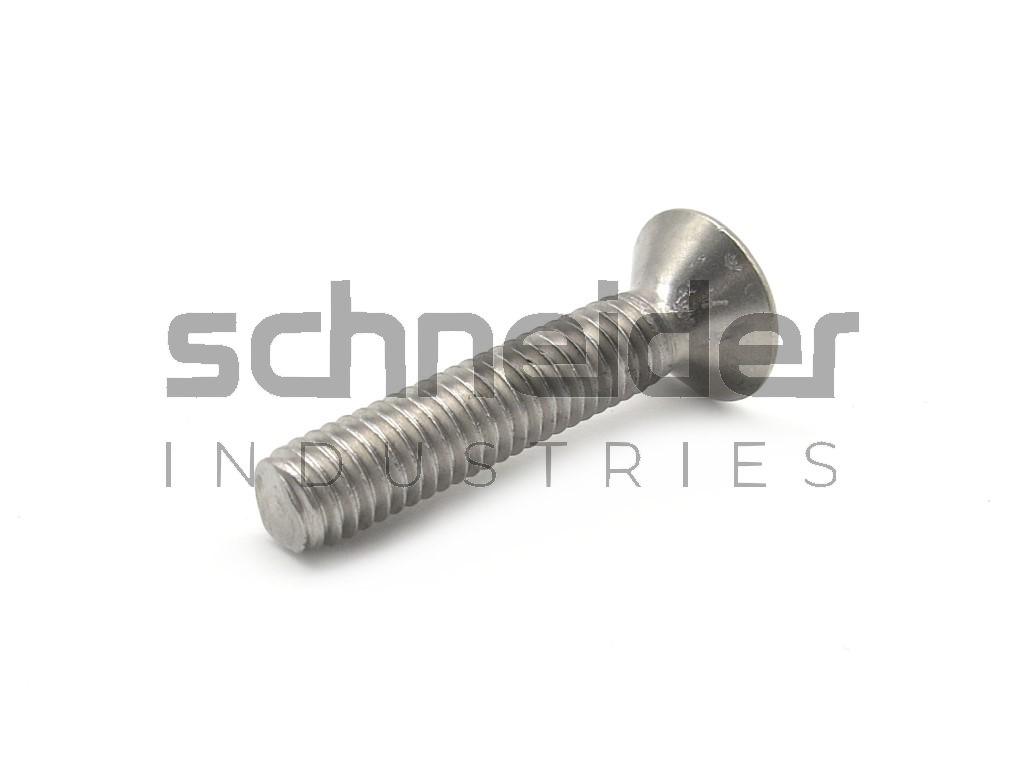 Screw, Hex socket Flat M6x30 A4