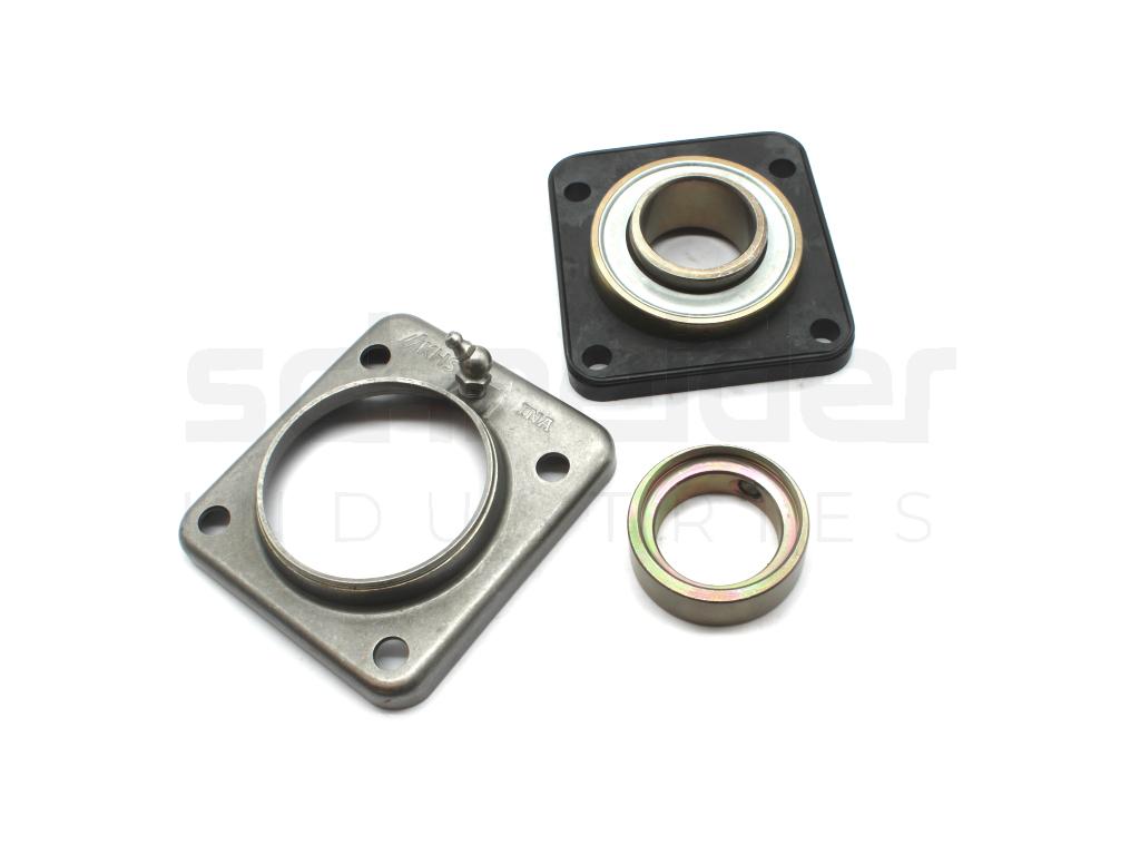 Flange bearing housing, Ø 40mm