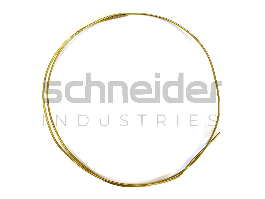 Pipe, brass, 2,5x0,5