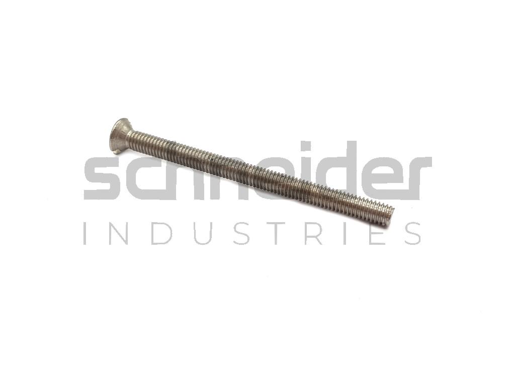Screw, Slotted Head Flat M3x40 A4