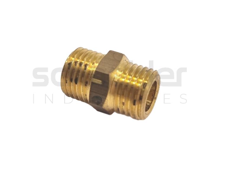 Nipple, G¼xG¼ ISO228 L=21.0mm