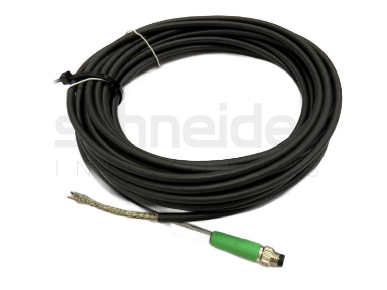 Sensor cable, M8/Open end L=10.0m