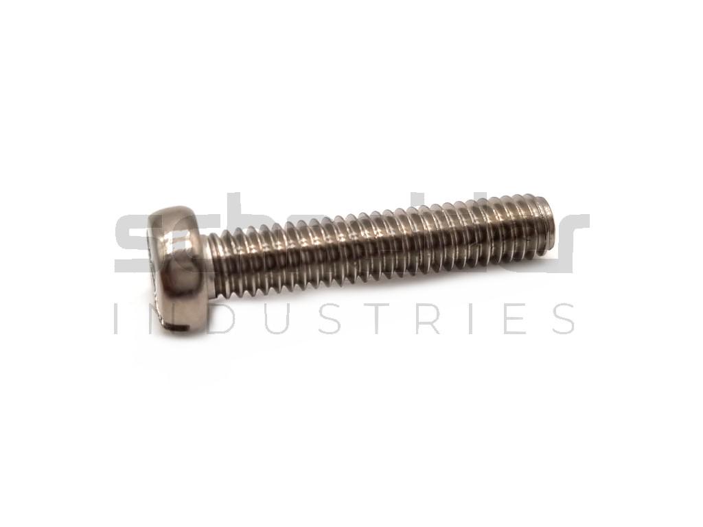 Slotted head screw, ISO1207 M4x20 A4