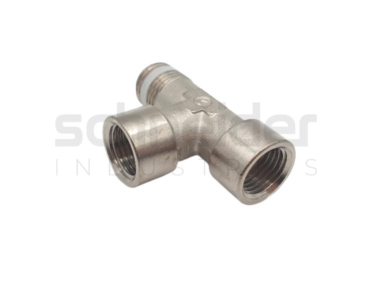 T-pipe, Brass G1/4 ISO228