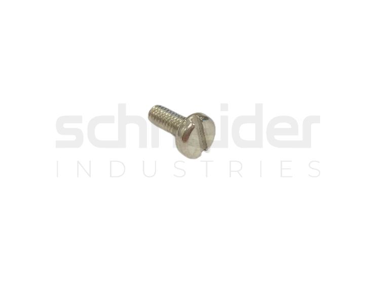 Screw, Slotted Head Pan M4x10 Brass