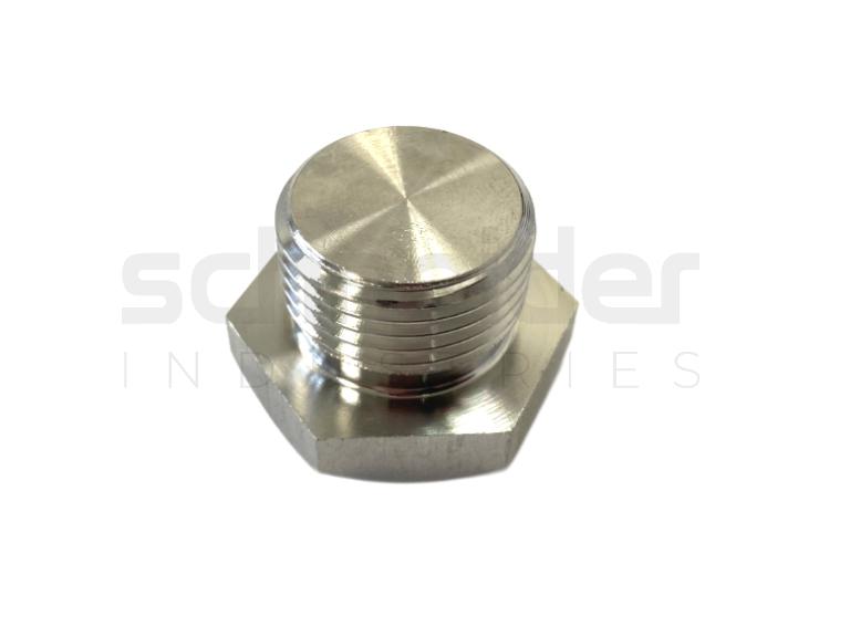 Square plug, DN15 G PN100 SS2343