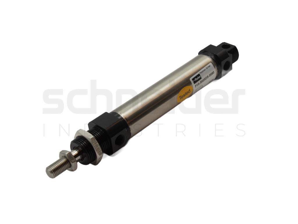 Round cylinder, P1A 25x80mm